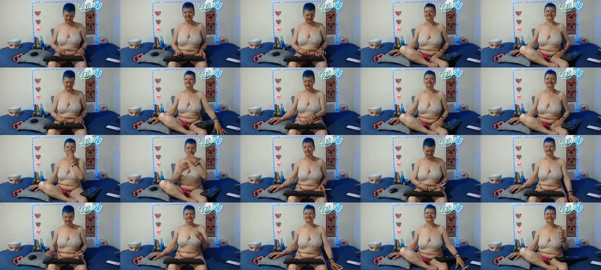 Loquitaqueen photo contact sheet