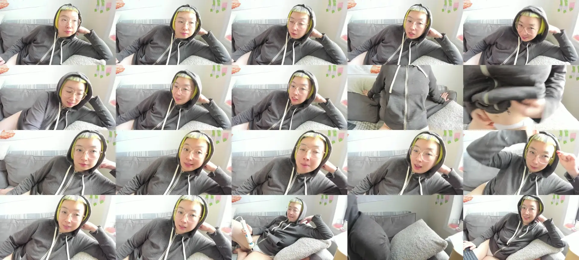 LuxGray photo contact sheet