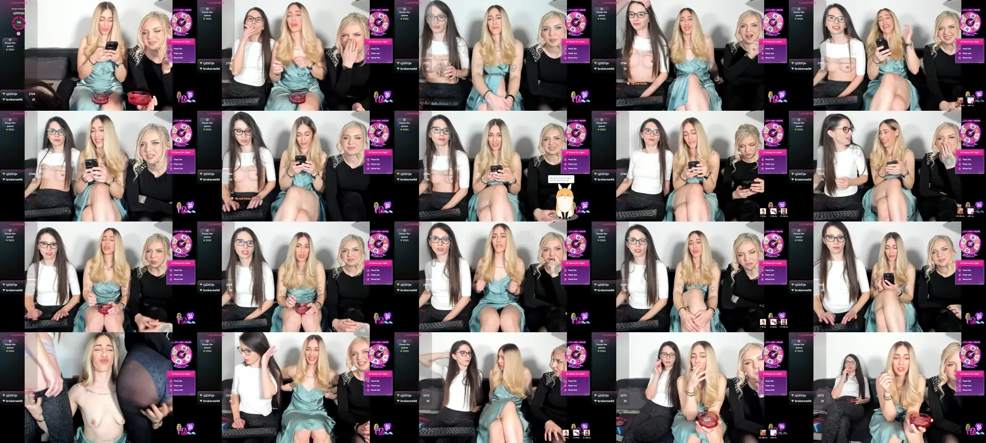 MaraBliss photo contact sheet