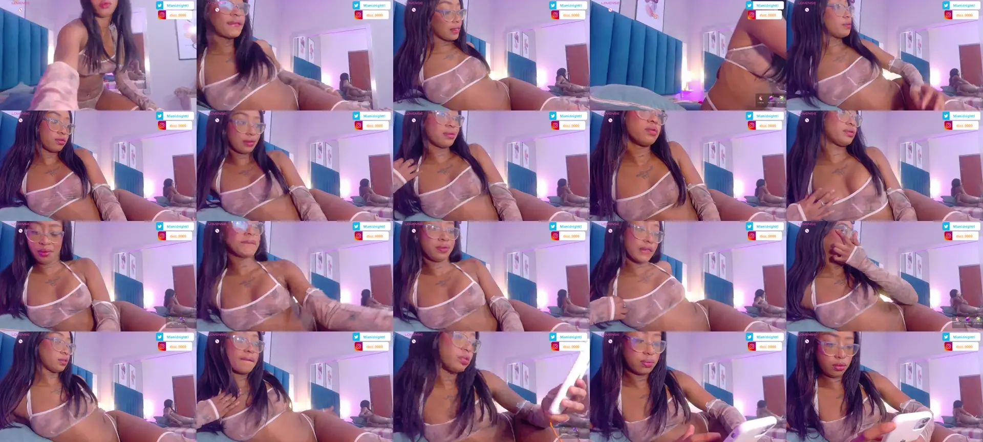 Miamidnight1 photo contact sheet