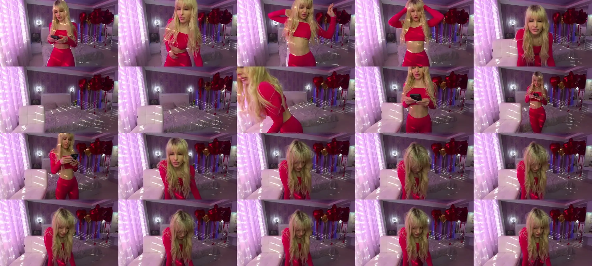 MirandaaQueen photo contact sheet