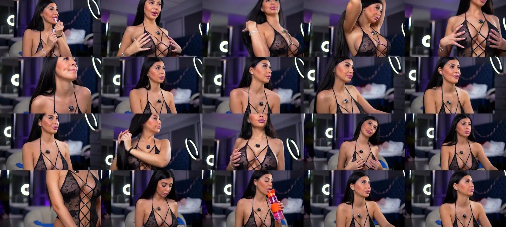 MissMegan photo contact sheet