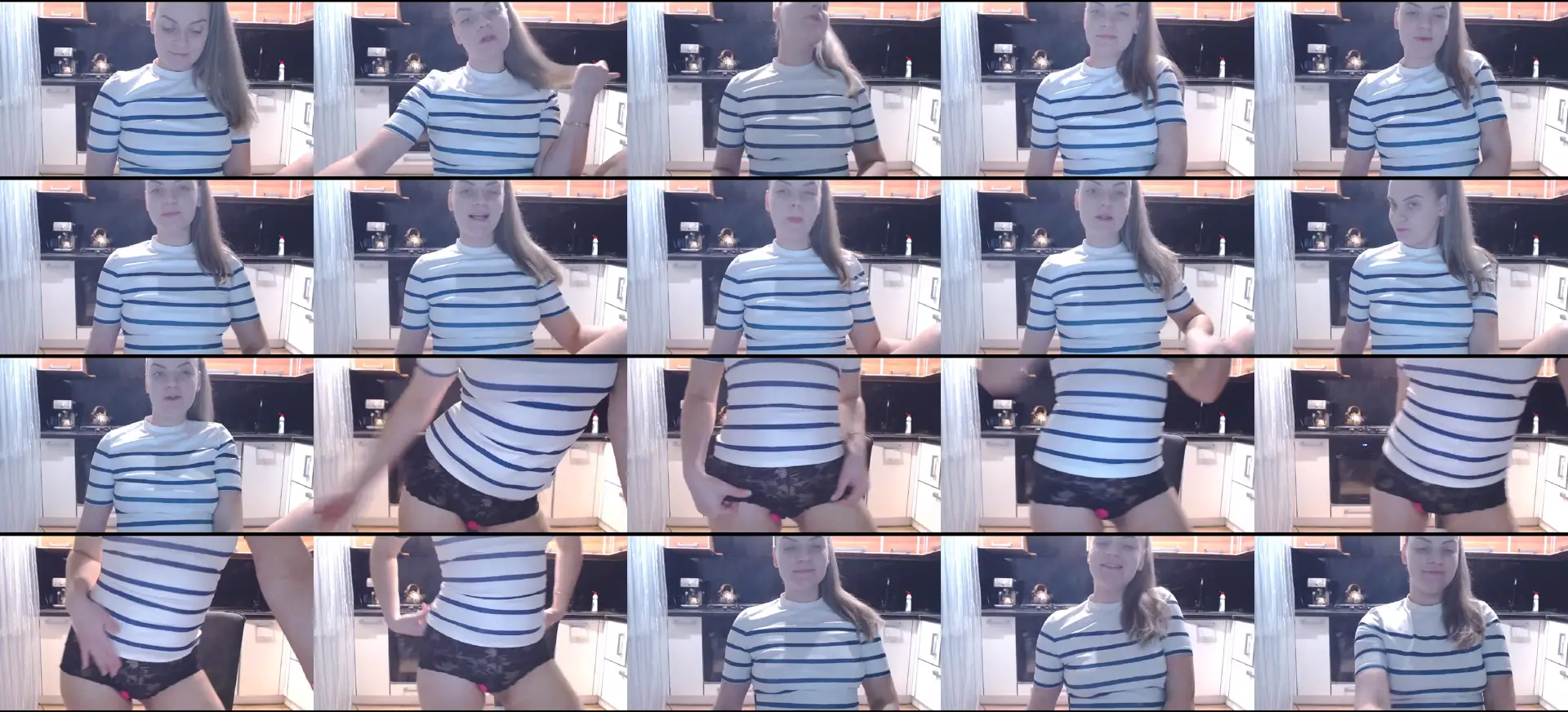 MissRossa photo contact sheet