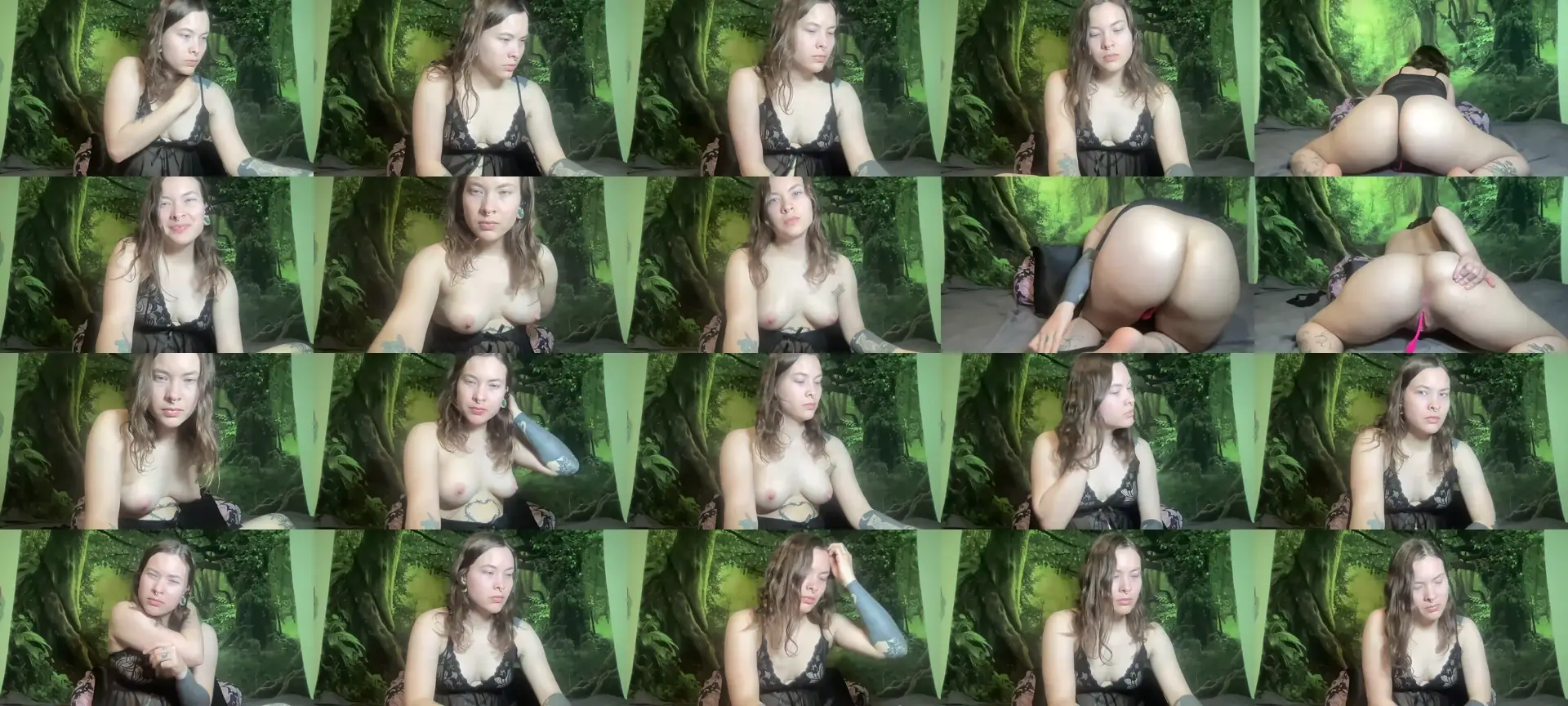 Mo0ngoddess photo contact sheet