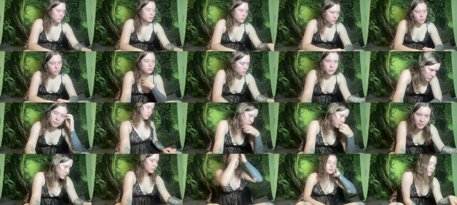 Mo0ngoddess photo contact sheet