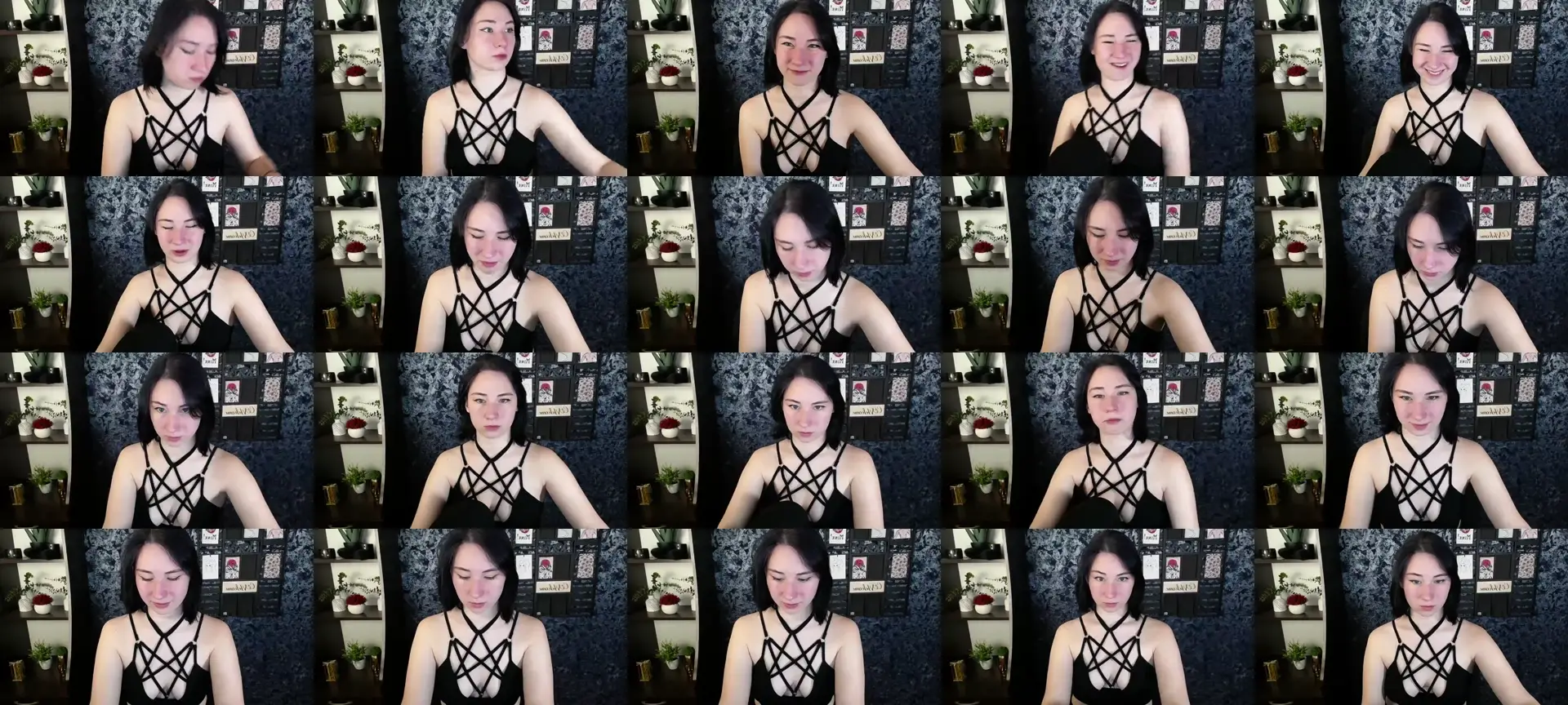 Moon_foxy photo contact sheet