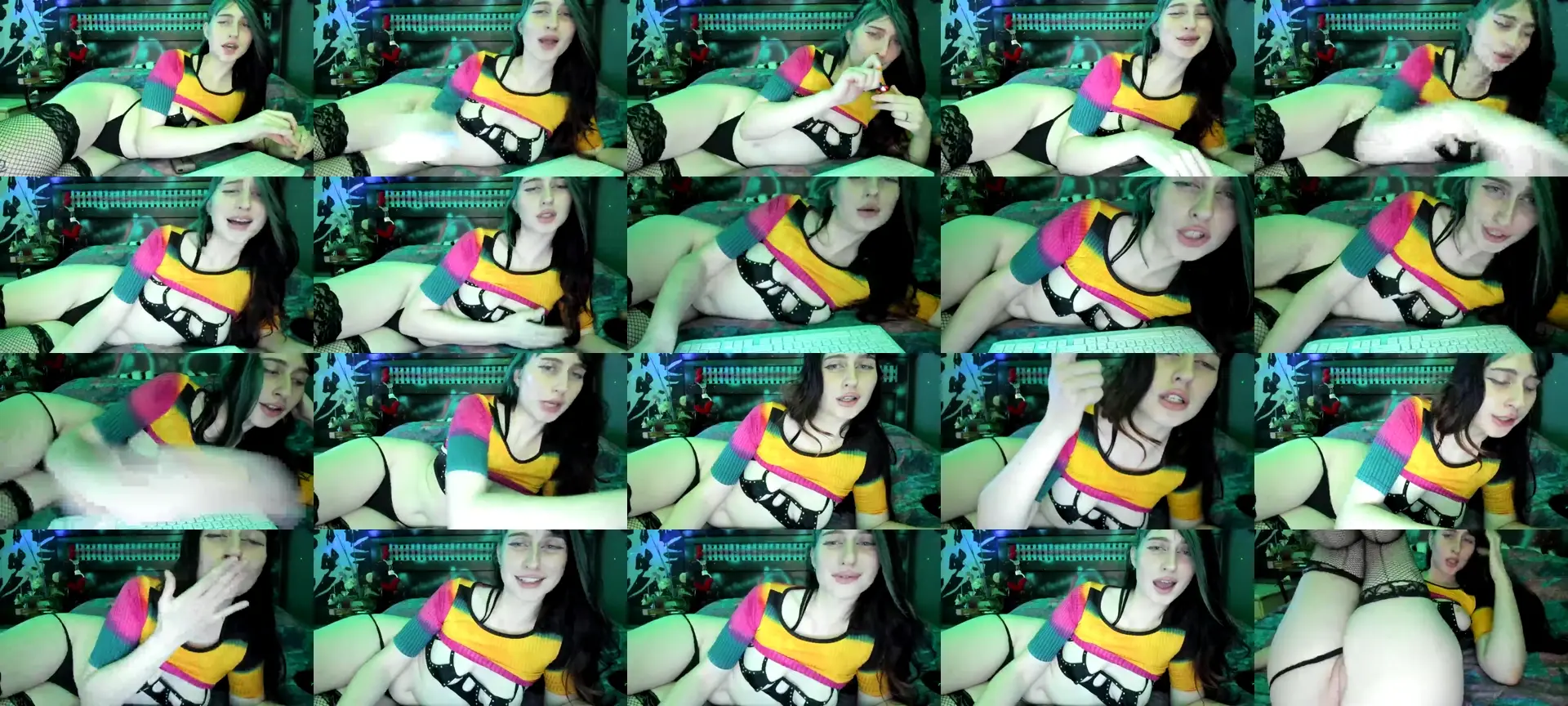 NatashaSexxx photo contact sheet