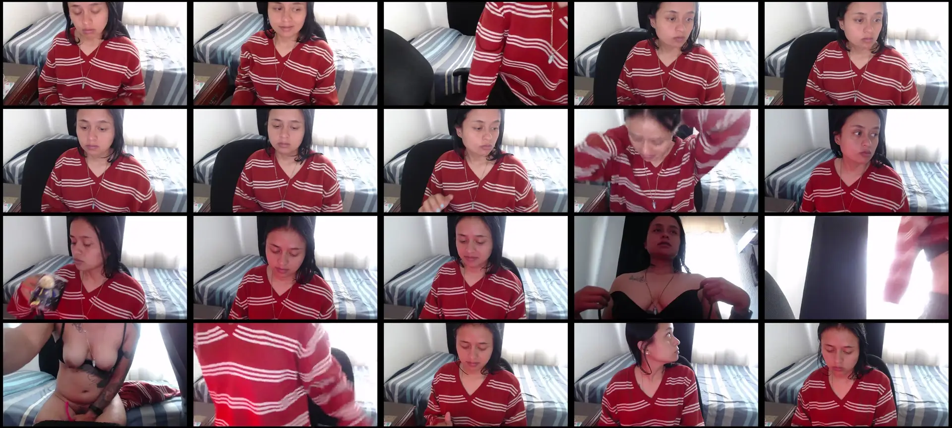 Negritatata photo contact sheet