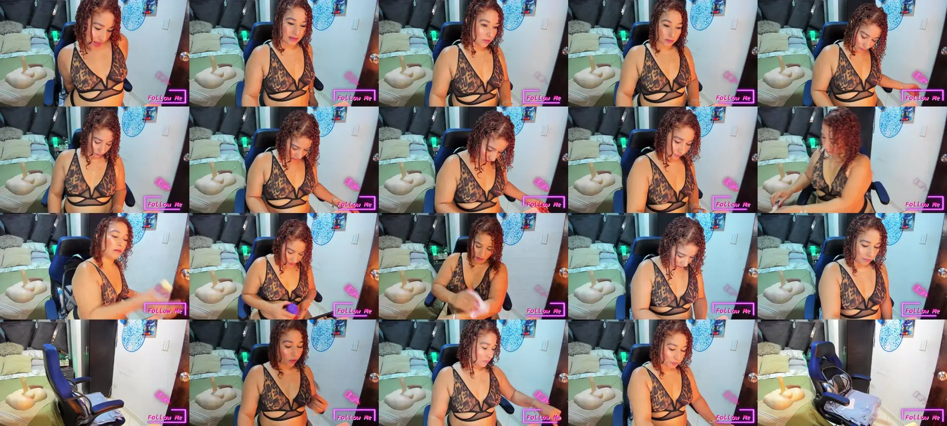 PeachGirl_69 photo contact sheet