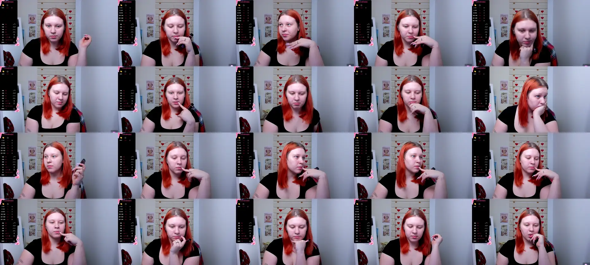 RedLuna photo contact sheet