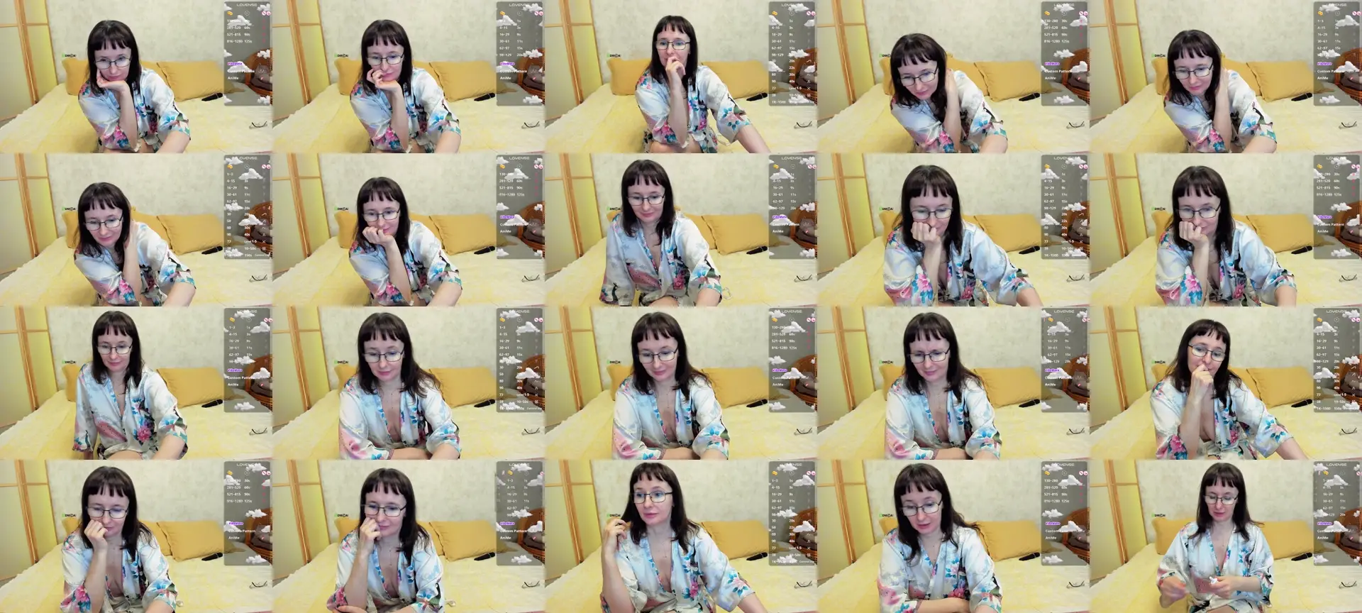 Rusalochkaxx photo contact sheet