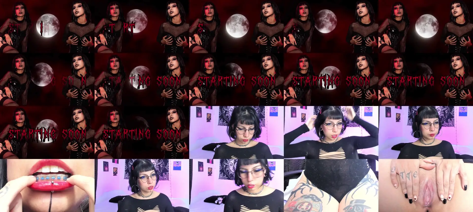 SalomeBangs photo contact sheet