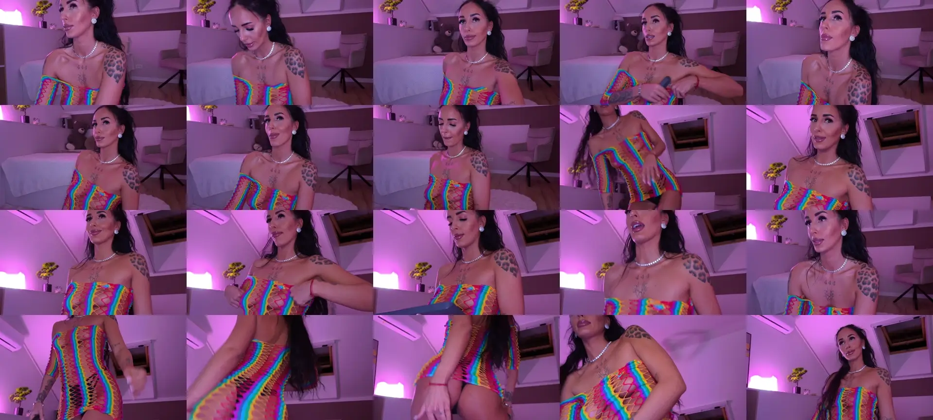 SelenaMoon photo contact sheet