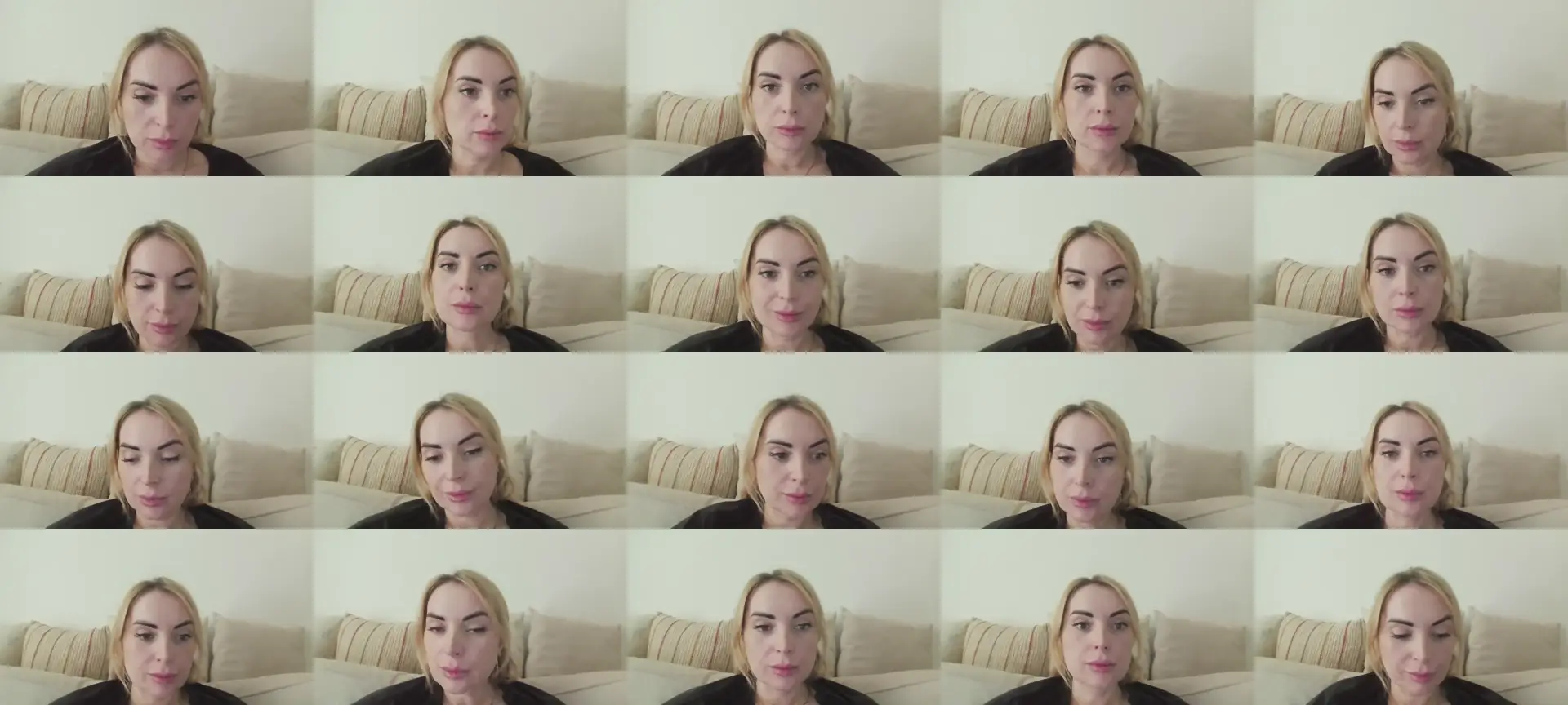 SinfulMaya photo contact sheet