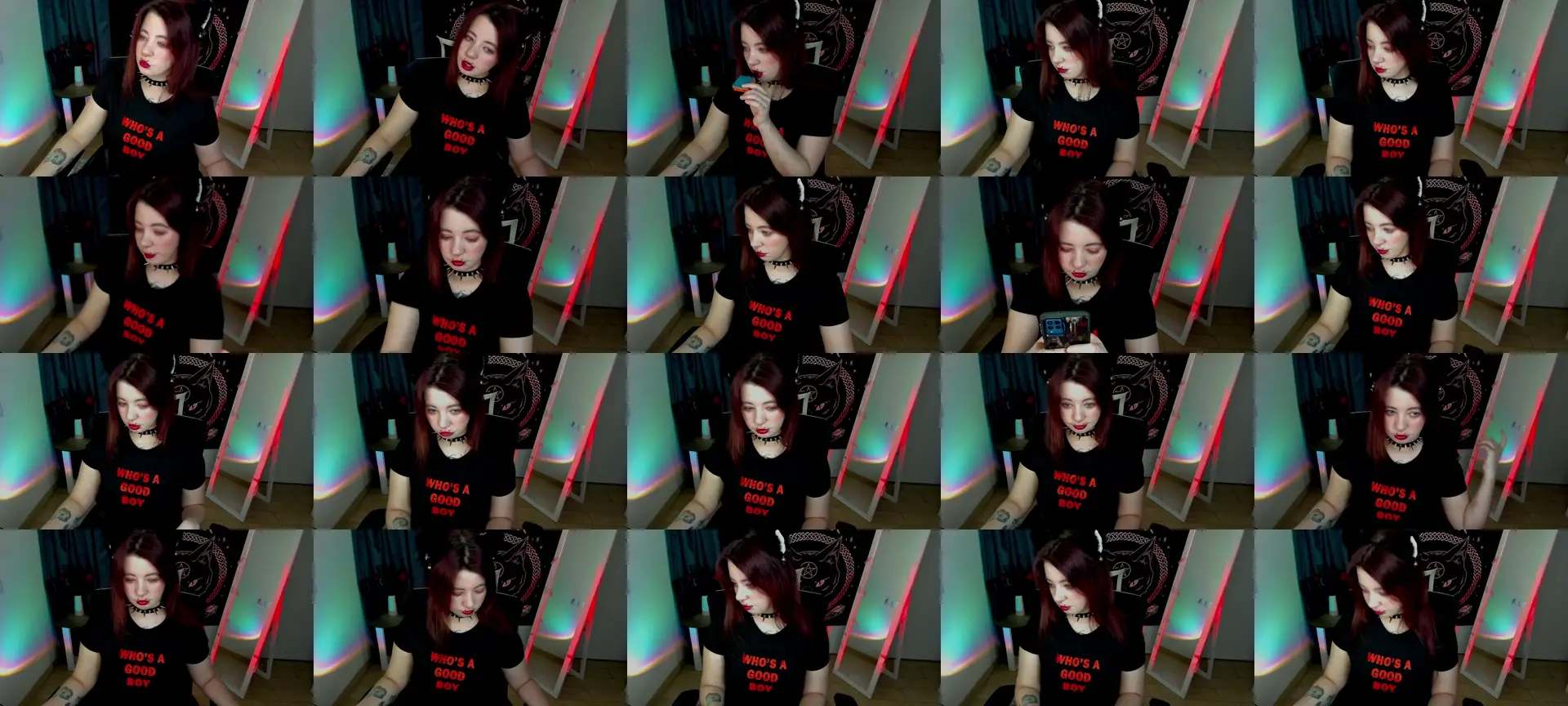 Sirena_ photo contact sheet