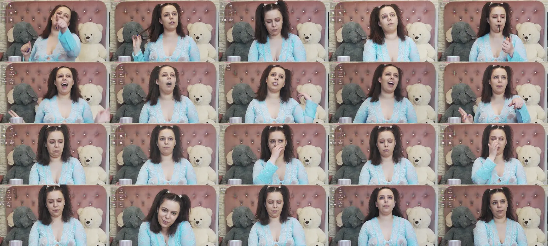 SophiaStarr photo contact sheet