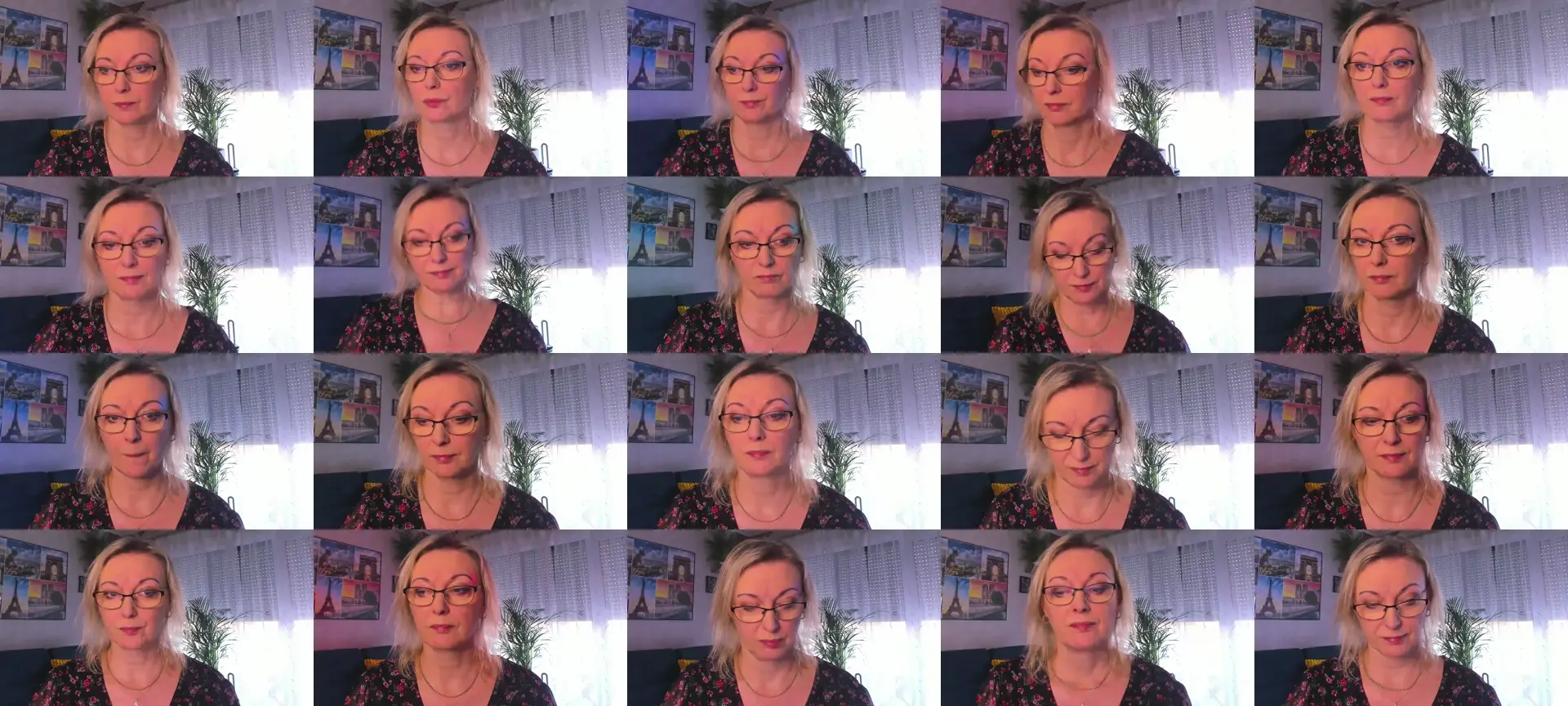 STARvanessa1 photo contact sheet