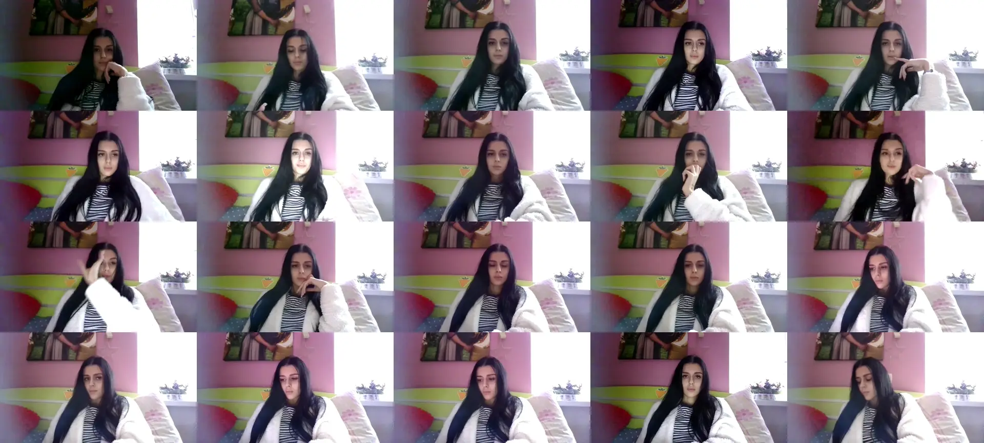 StefanyCute photo contact sheet