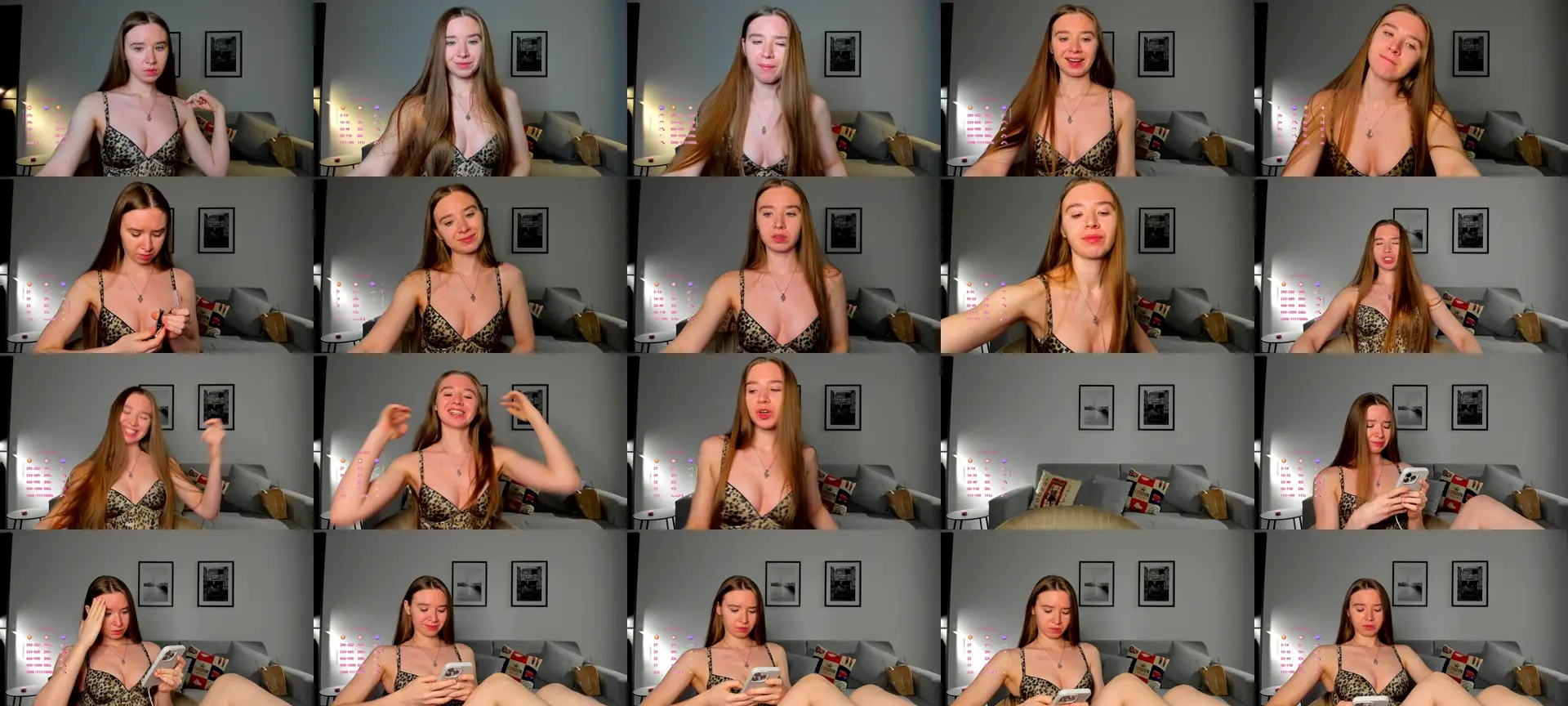 SUGAR_Bella photo contact sheet