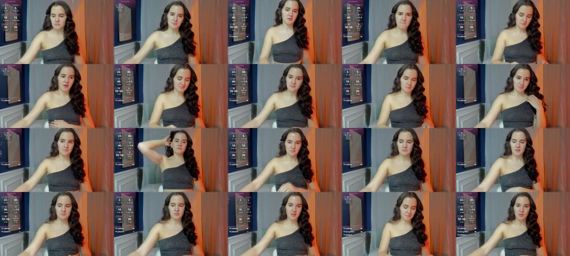 Sweety_Ni photo contact sheet