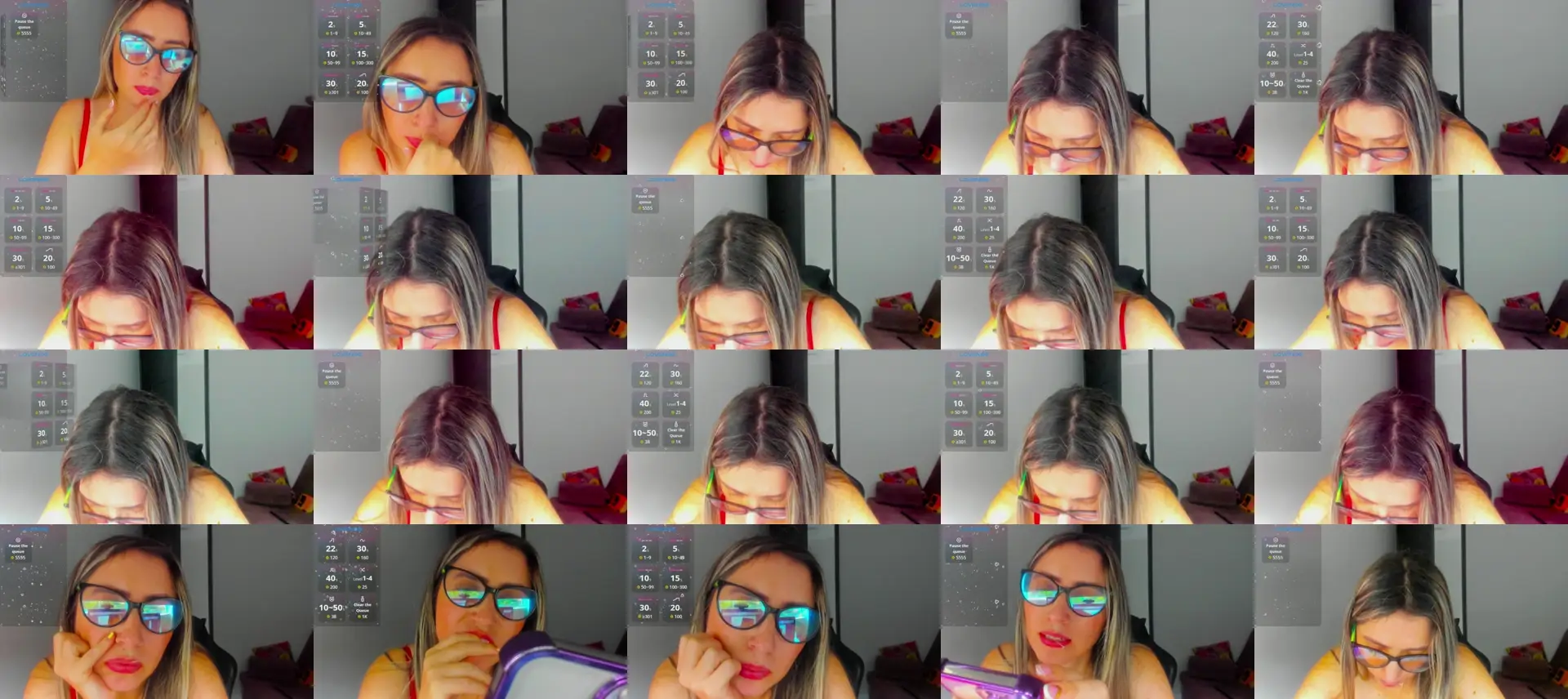 ThBella photo contact sheet