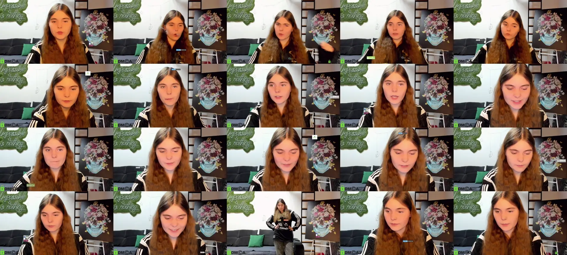 VixElle photo contact sheet