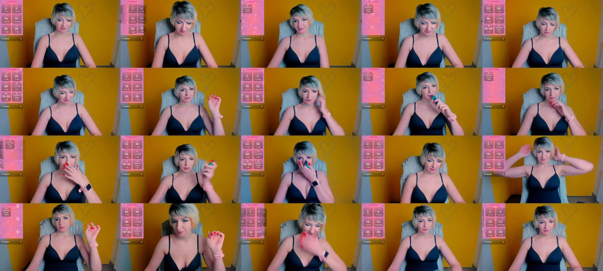 White_Queen photo contact sheet