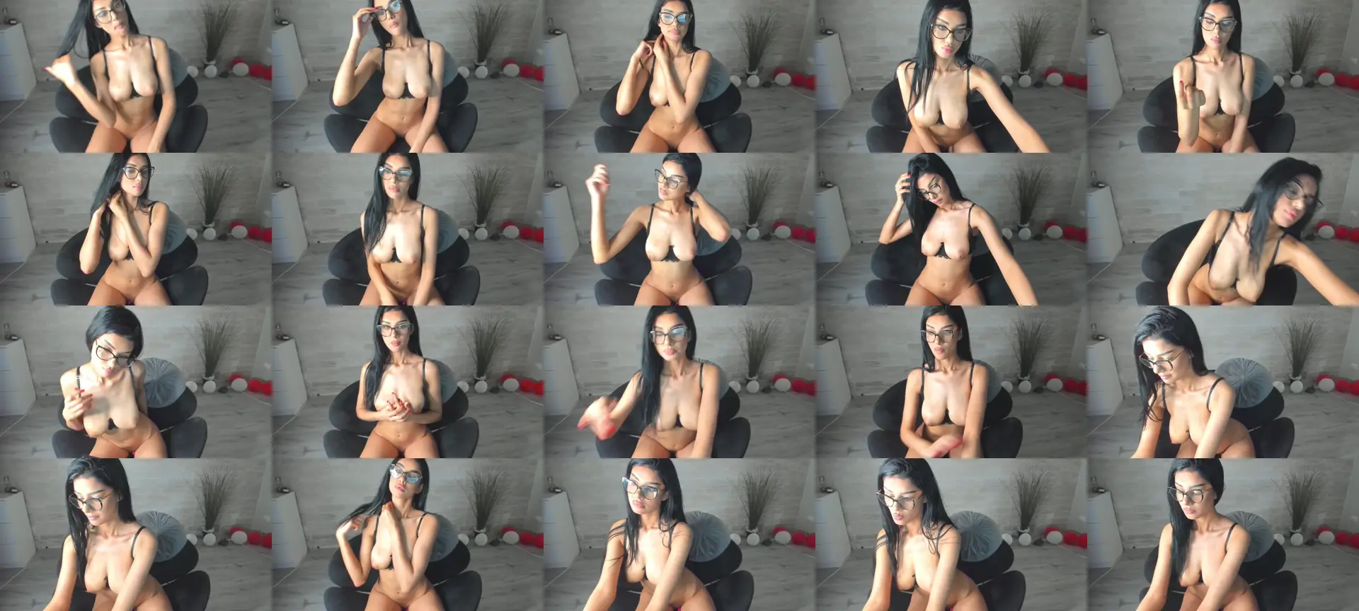 YasmineSly photo contact sheet