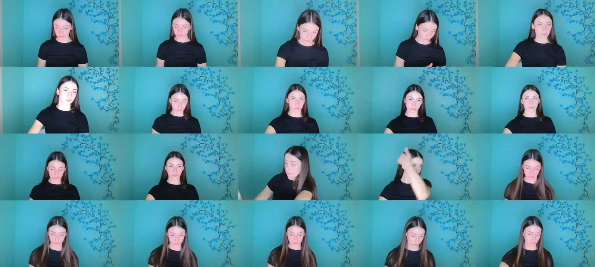 Alice_Chanel photo contact sheet