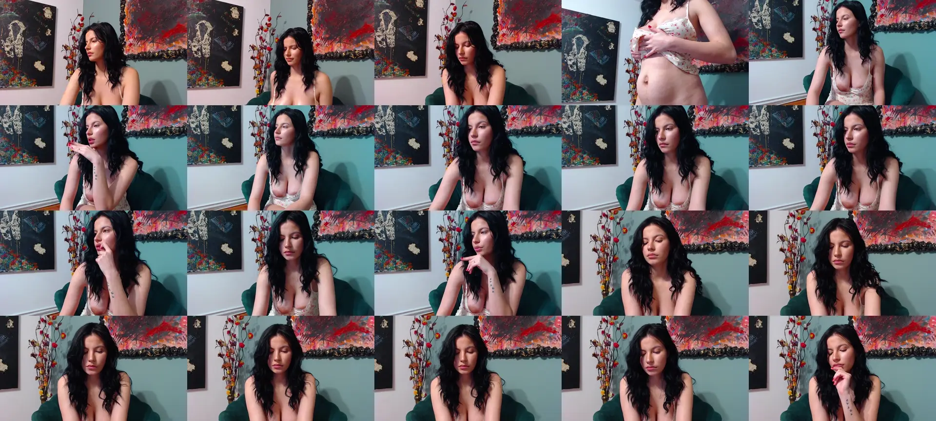 Allinda photo contact sheet