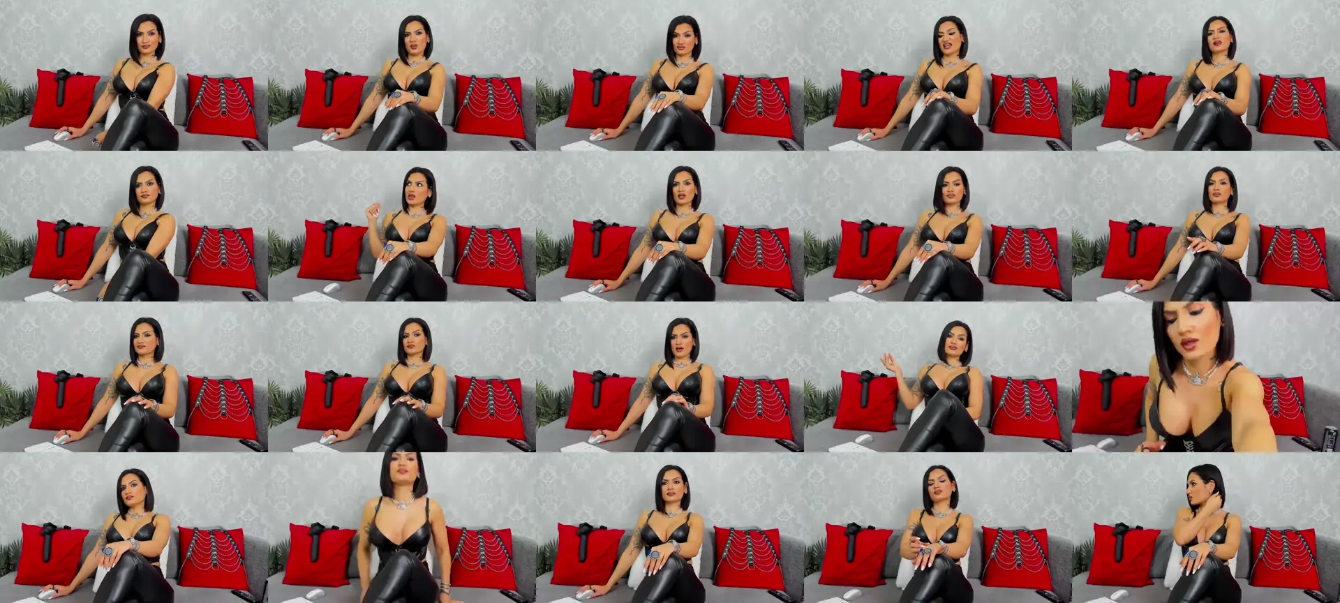 AryanaWild photo contact sheet