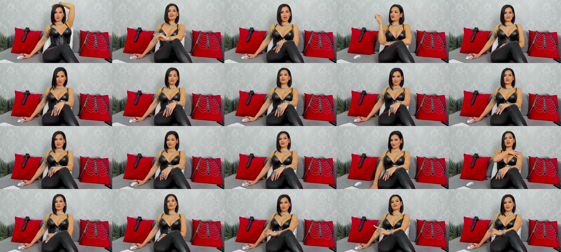 AryanaWild photo contact sheet