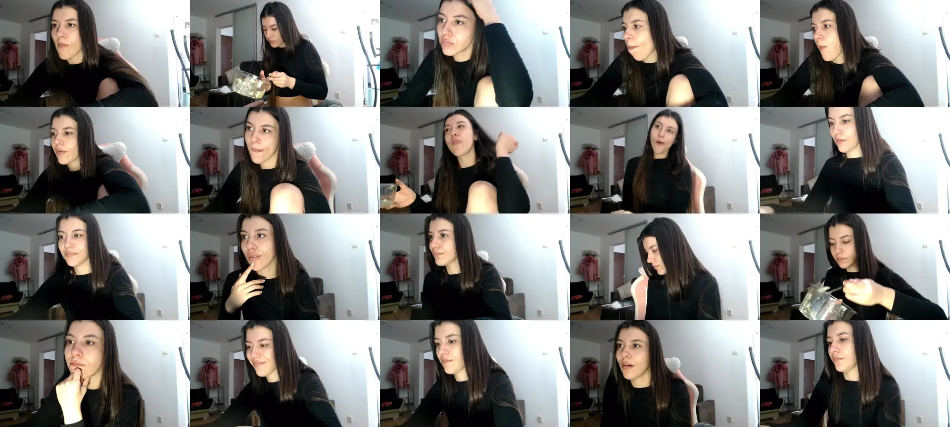 BonnieeXOXO photo contact sheet