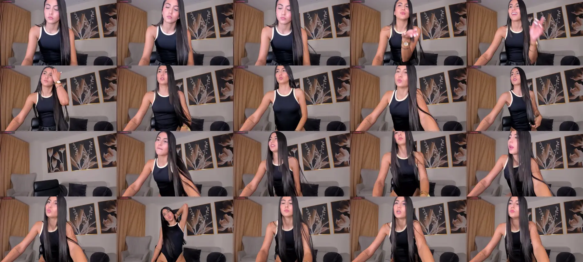 BonnyRose photo contact sheet