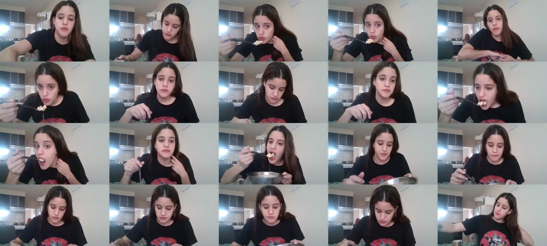 Candelita photo contact sheet