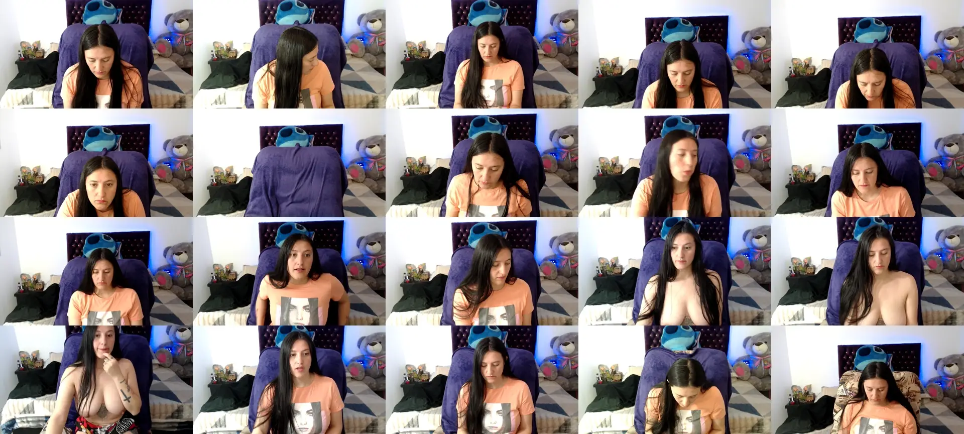 Candysquirt25 photo contact sheet