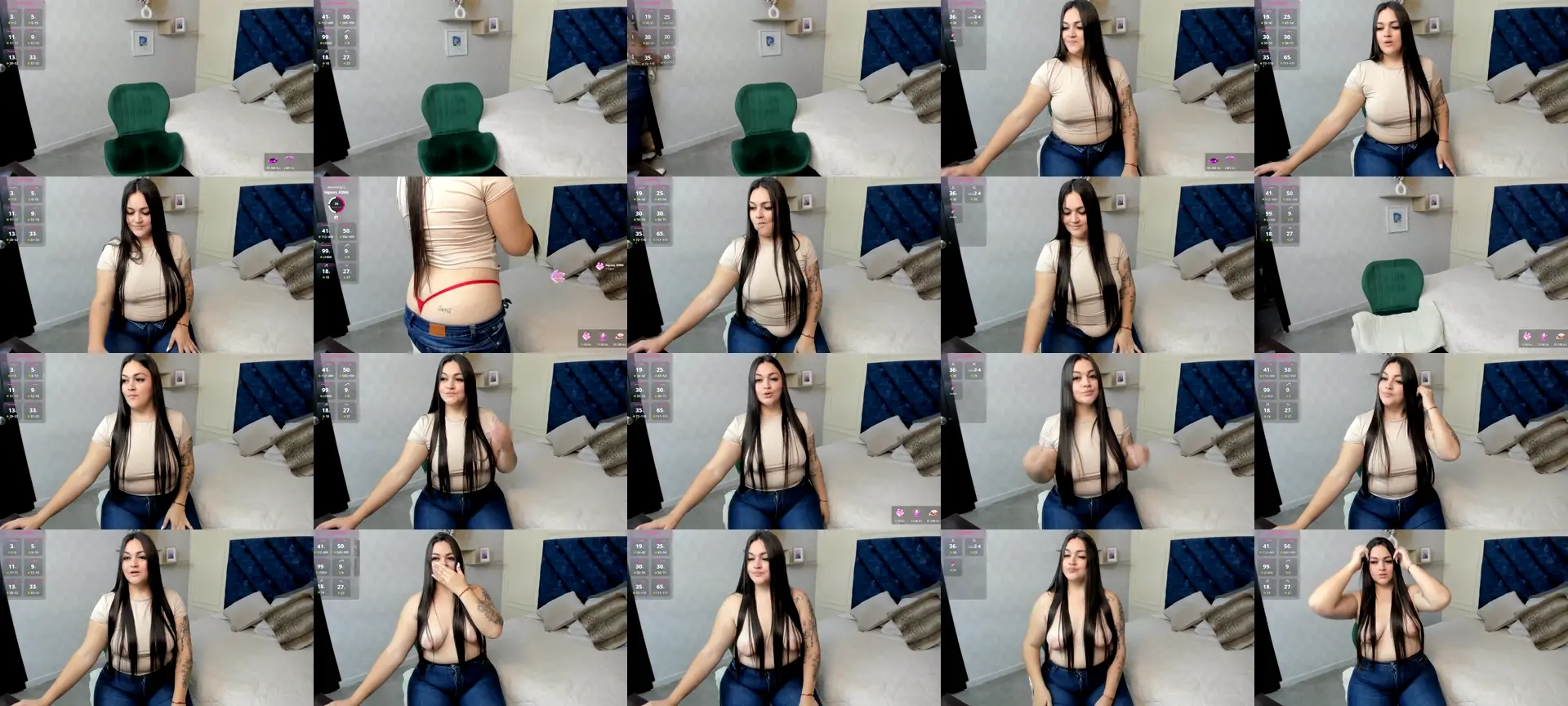 Charlotte__ photo contact sheet