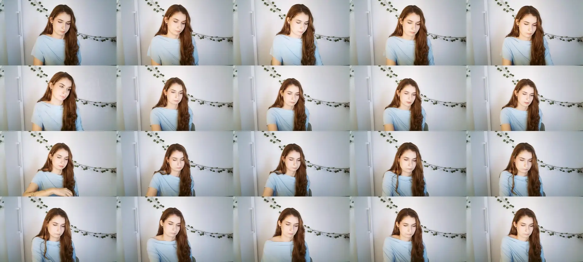 Cum4Nina photo contact sheet