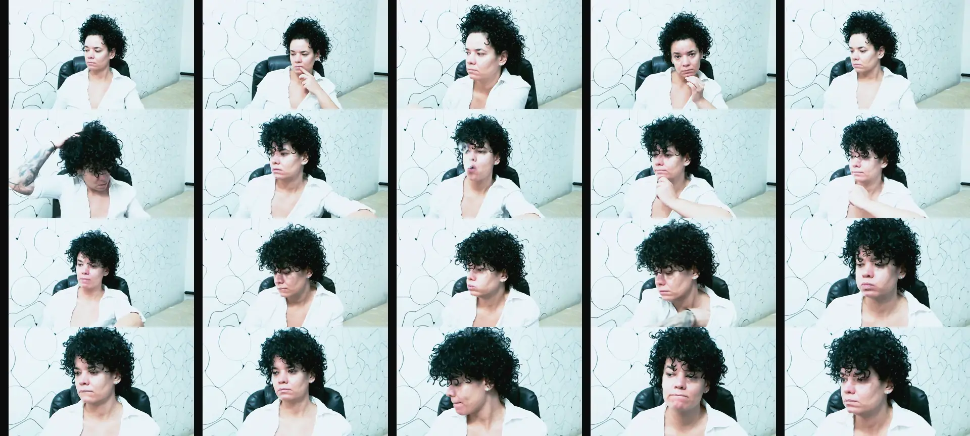 CurlyAnne_ photo contact sheet