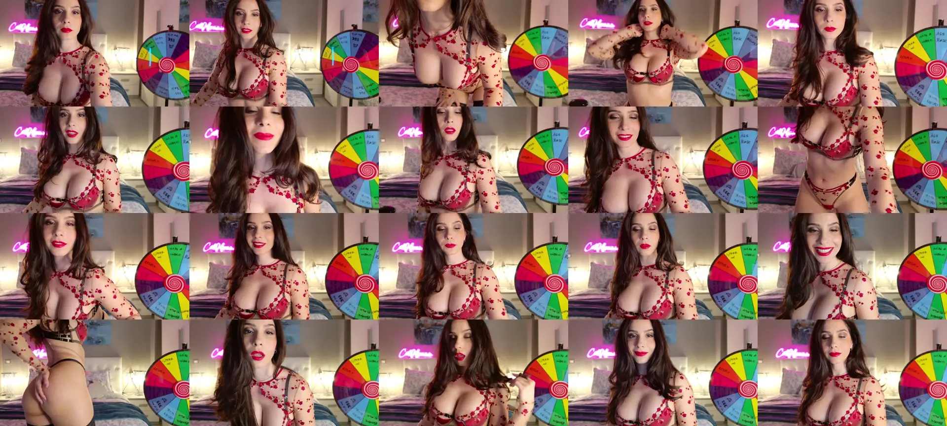 CuteHerminie photo contact sheet