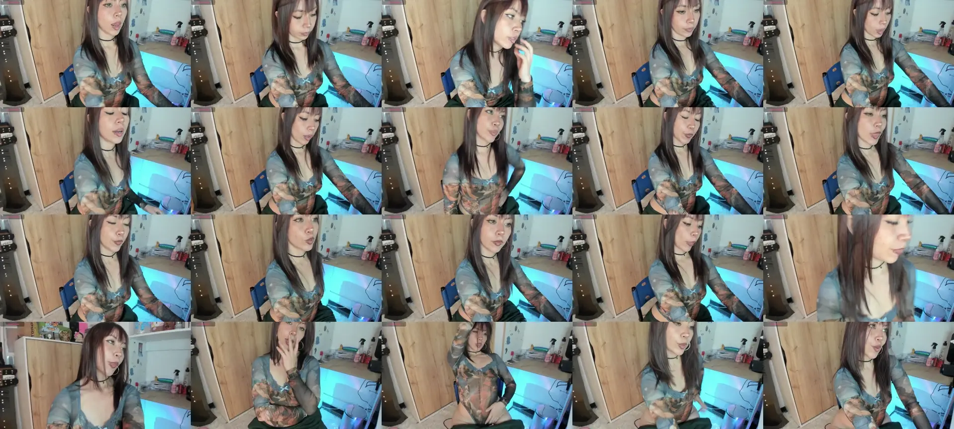 Dakota_waynee photo contact sheet