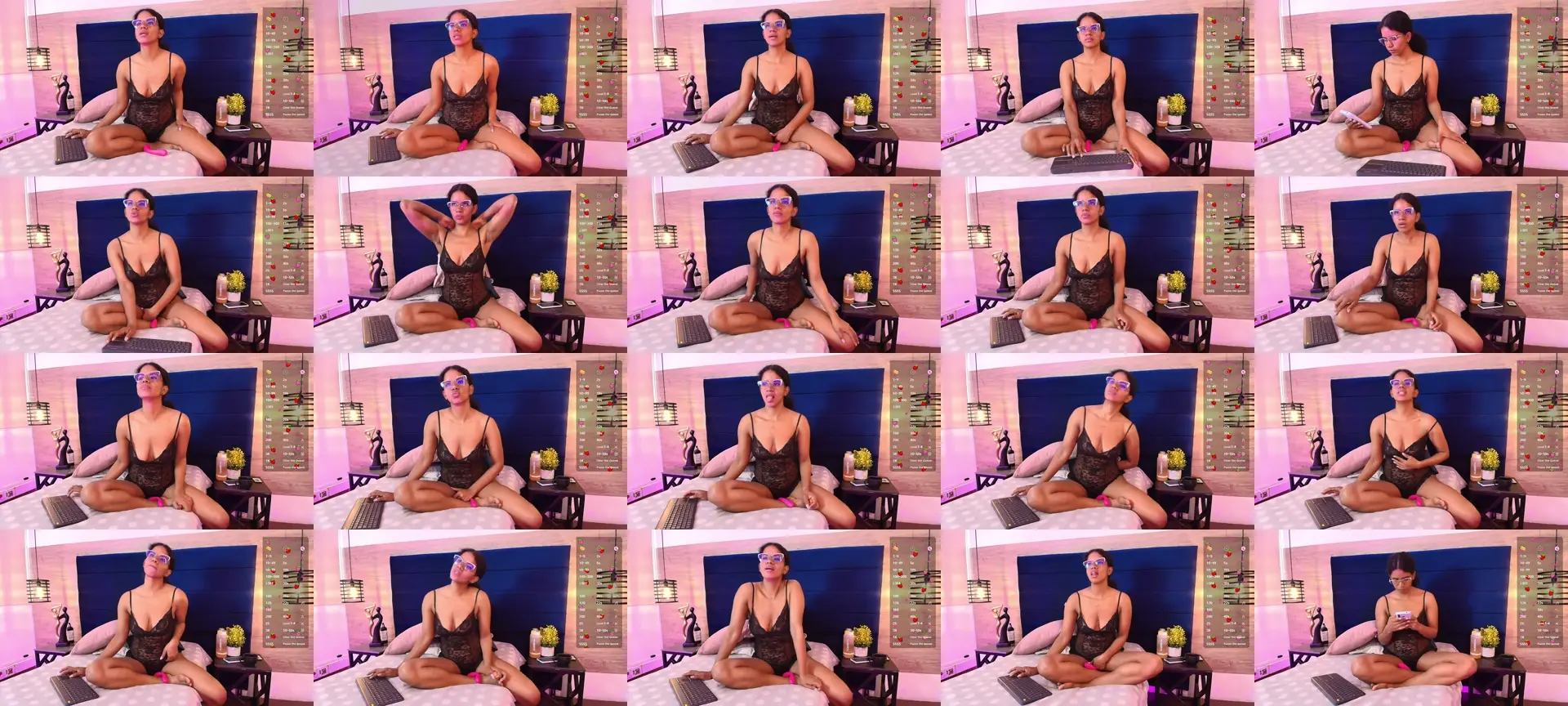 EllieAlves photo contact sheet