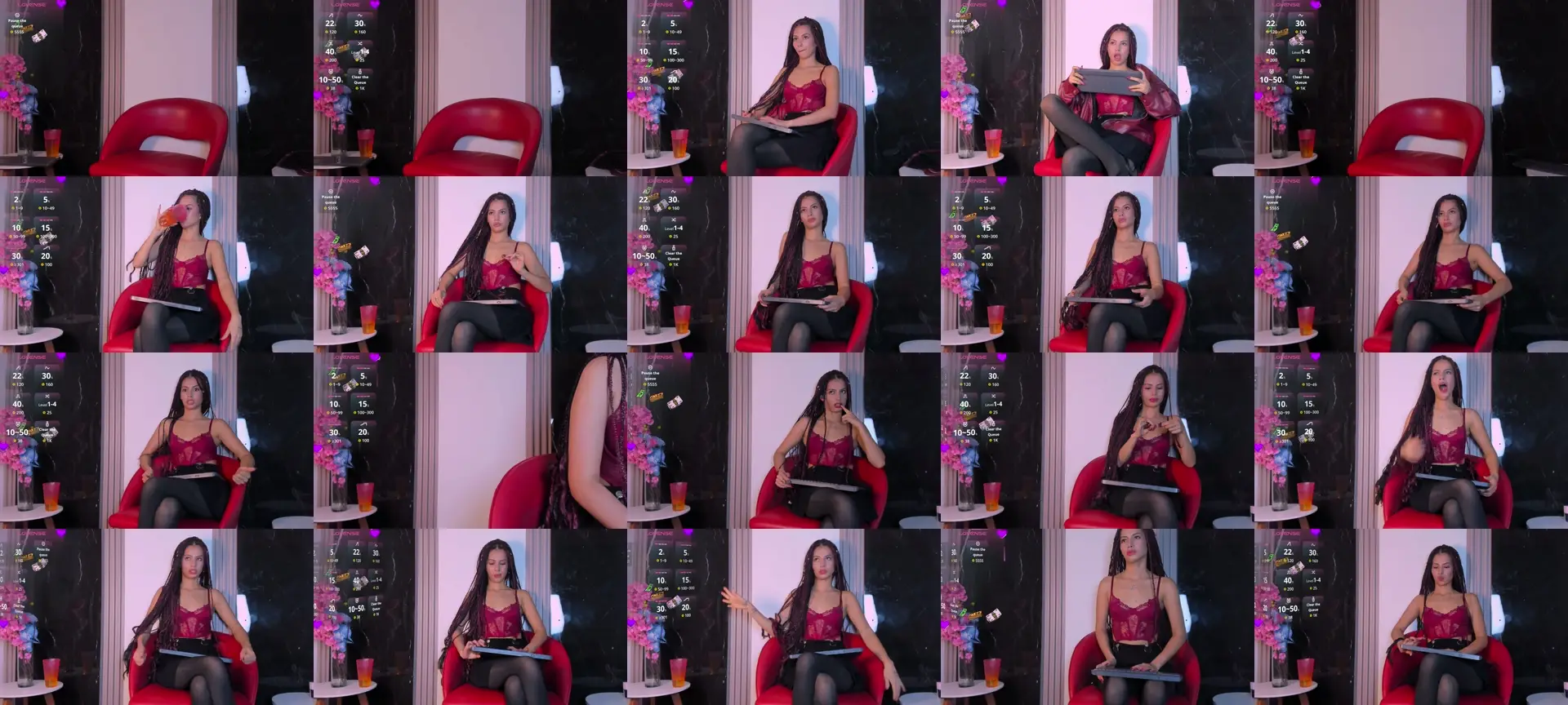 Emily_Ariana photo contact sheet