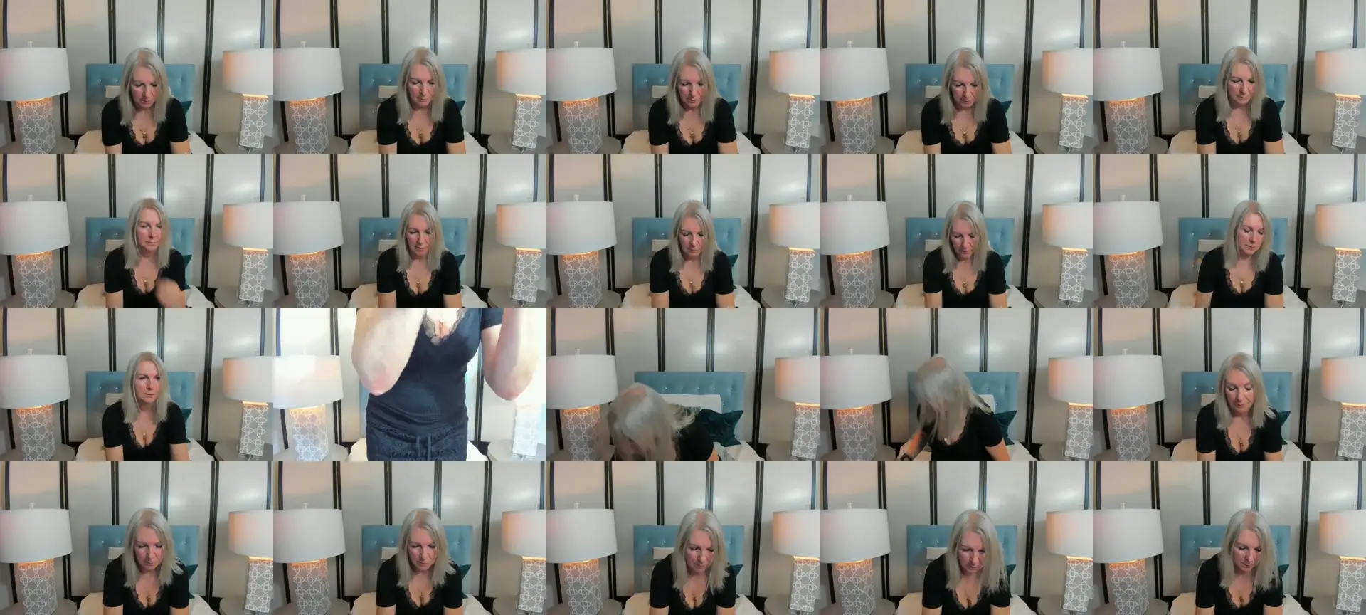 EricaSexyX photo contact sheet