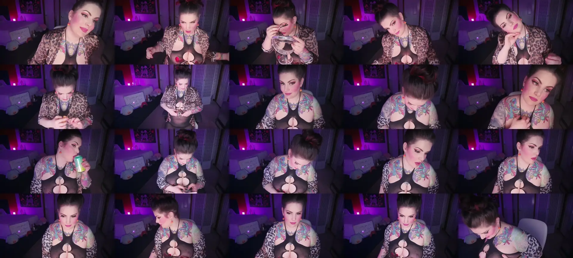 Gaberiella photo contact sheet