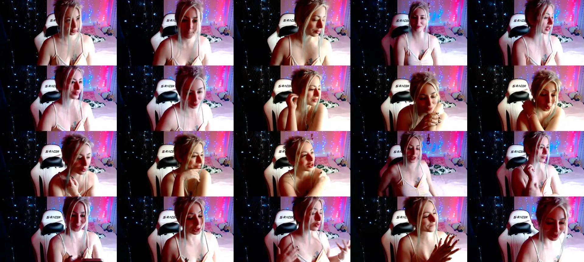 GoddessLilith photo contact sheet