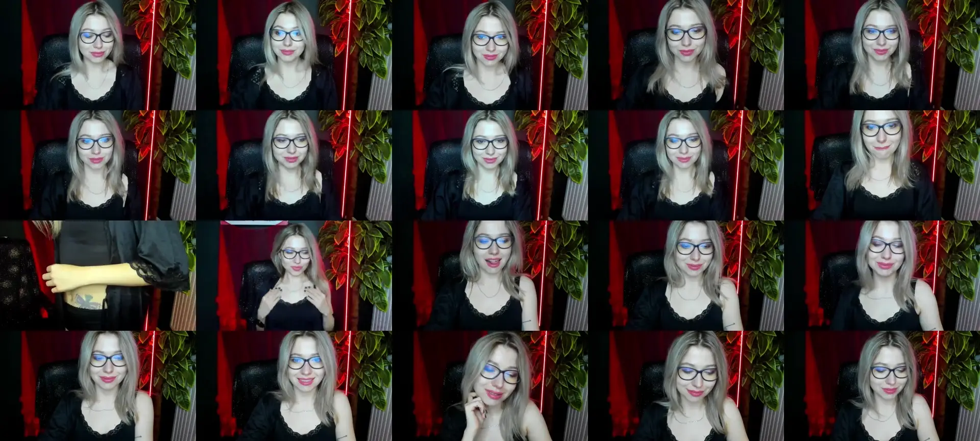 HeidiFLOWER photo contact sheet