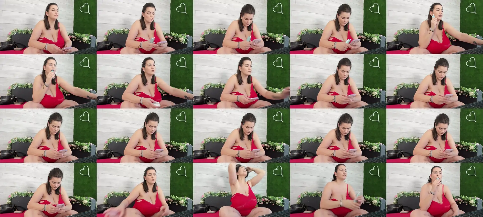 HugeBoobsErin photo contact sheet