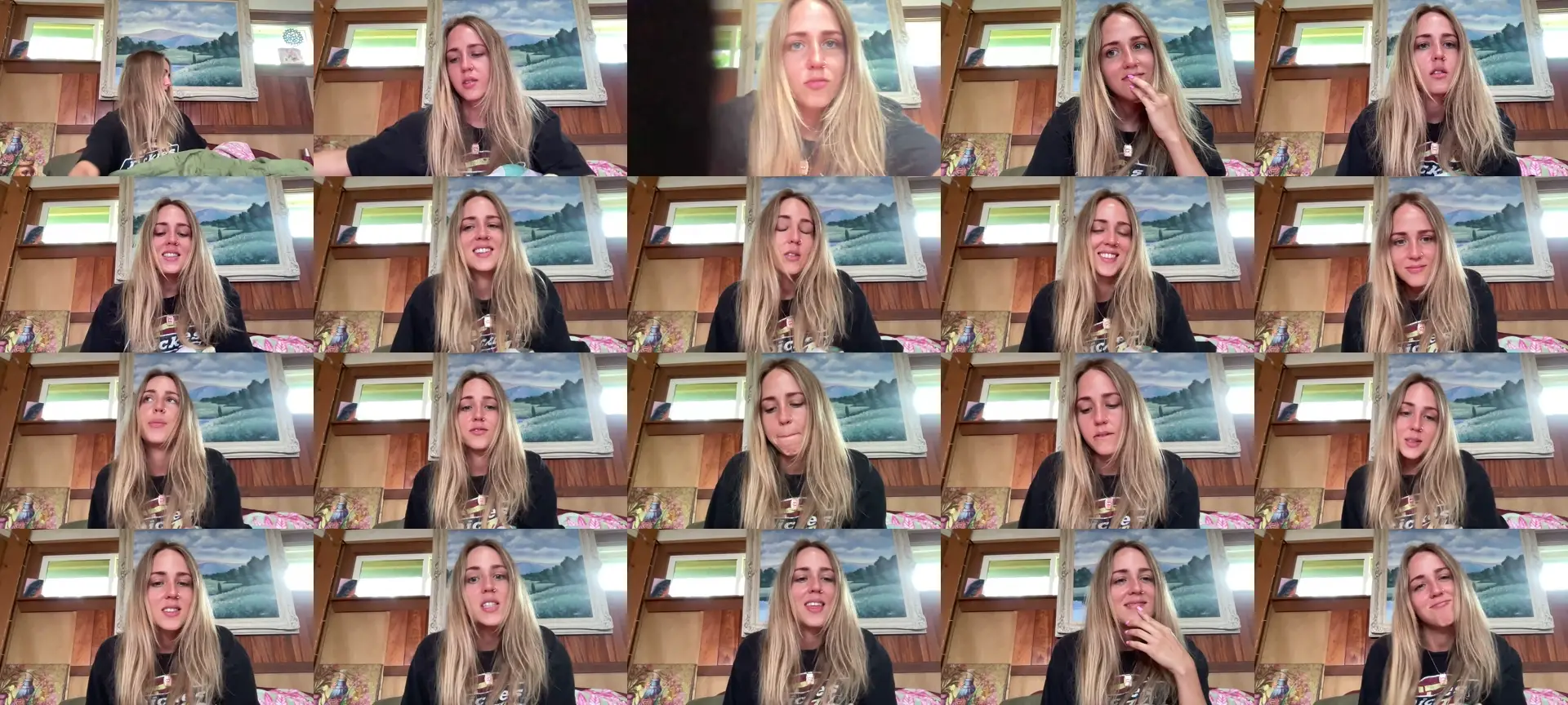 IvyPiercee photo contact sheet