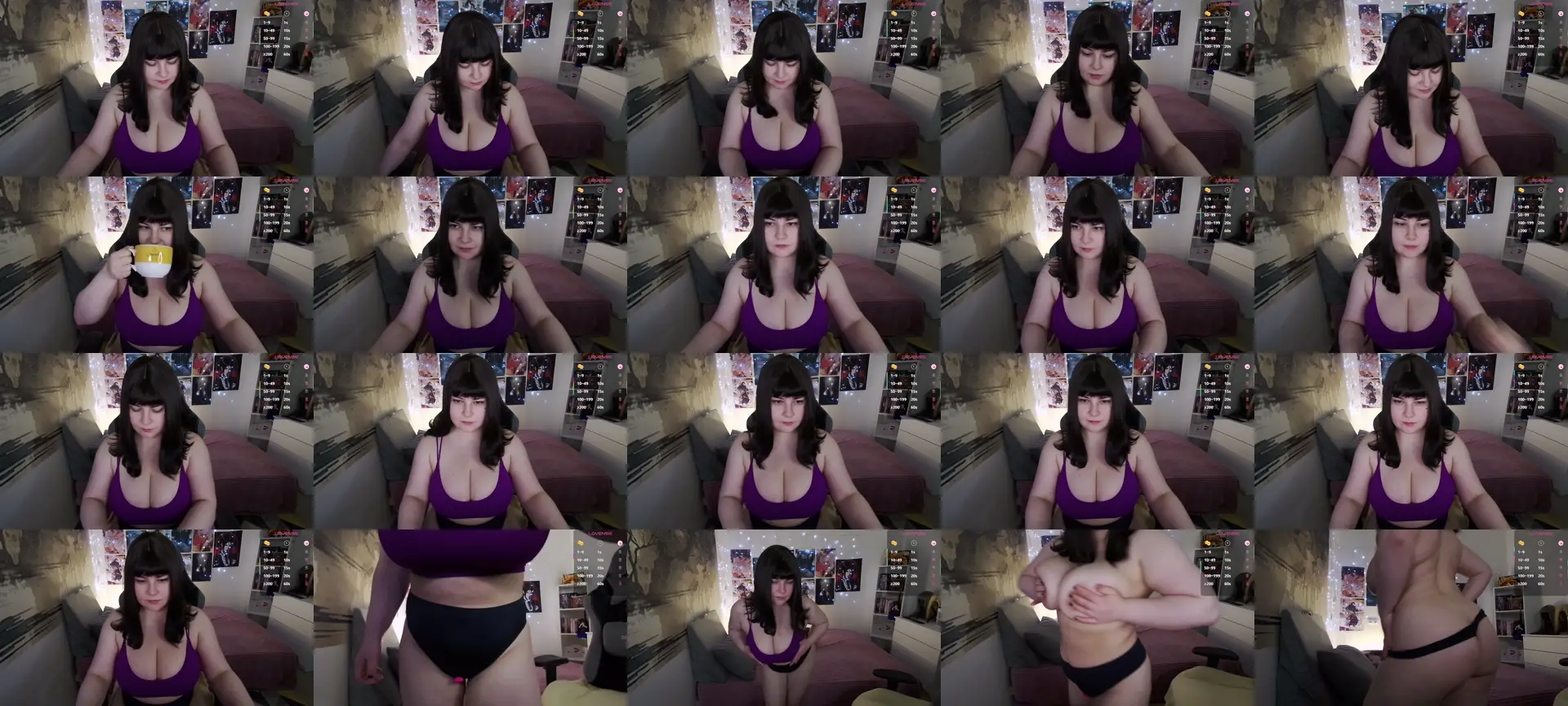 Janecutest photo contact sheet